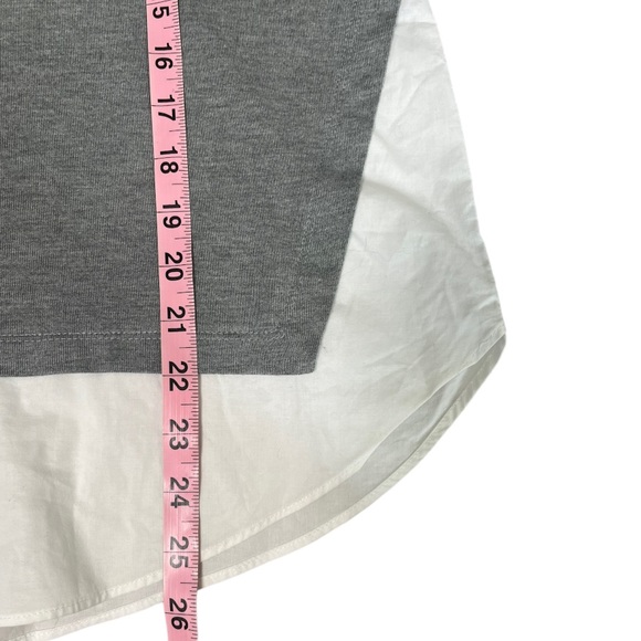 Loft mock neck two tone double‎ layered shirt sz XS - Picture 5 of 7